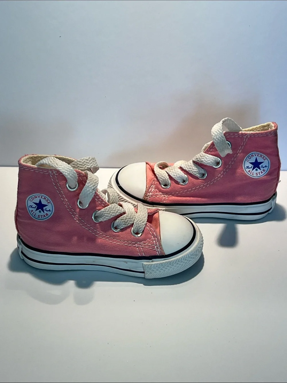 Converse Kids Pink High-Top Chuck Taylor Sneakers